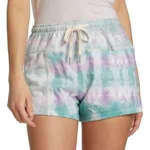 JOHN ELLIOTT Mineral x Opal Reconstructed Tie Dye Shorts Size Medium NWOT